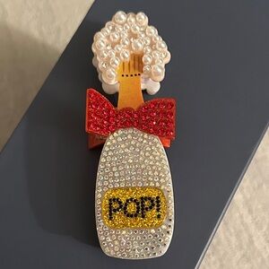 Sparkling Champagne Bottle hair claw clip
